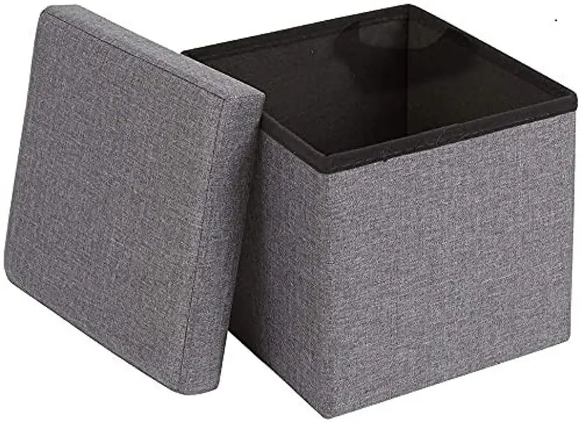 Cube Storage Stool – Grey