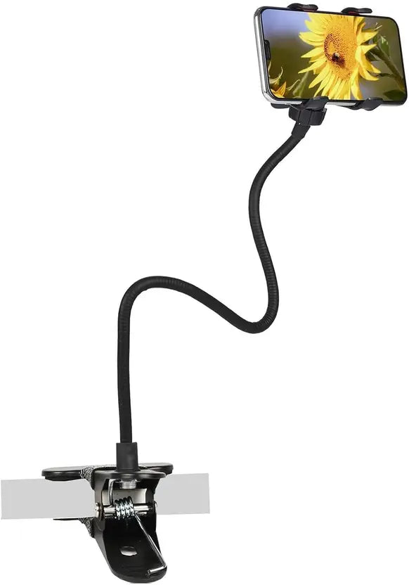 Mobile Cell Phone Stand Lazy Mount (27.5”) – Black