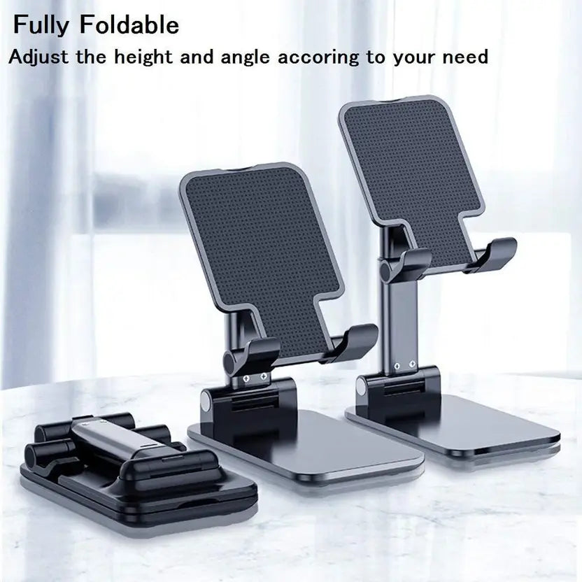 Adjustable Mobile Phone Holder – Black