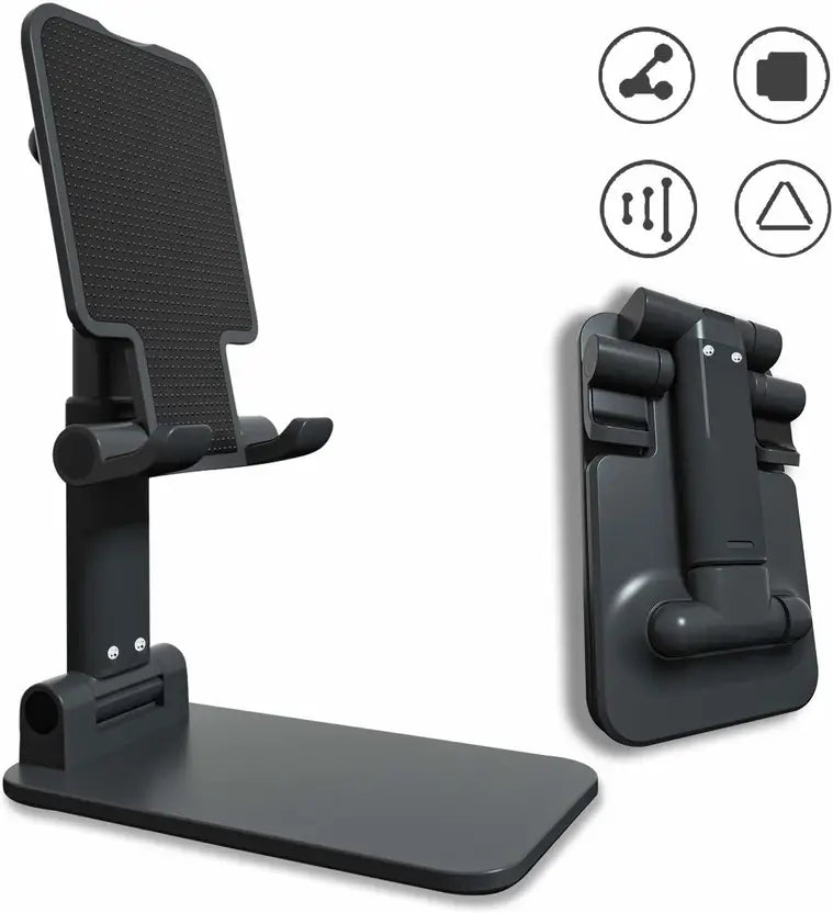 Adjustable Mobile Phone Holder – Black